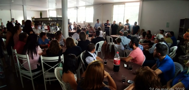 Reunião com amigos da cidade de Pitanga.