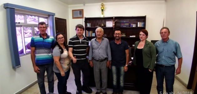 Anibelli Neto visita seu amigo pref. Prefeito Ângelo Machado de Guamiranga.