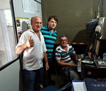 Entrevista na Rádio Skala FM 87.9 em Paranavaí