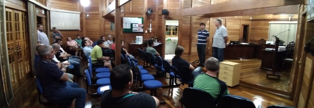 Deputado Anibelli Neto participou de reunião do MDB de Porto Vitória