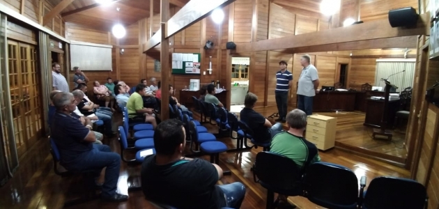 Deputado Anibelli Neto participou de reunião do MDB de Porto Vitória