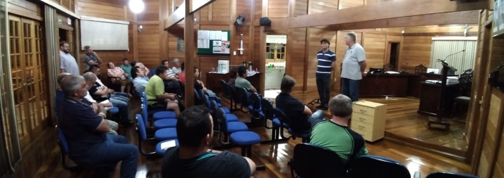 Deputado Anibelli Neto participou de reunião do MDB de Porto Vitória