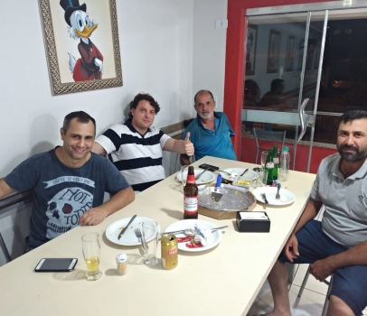 Visita aos amigos do município de Califórnia