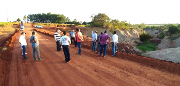 Anibelli Neto participa da liberação da Estrada Rural do Distrito de Nordestina em Amaporã