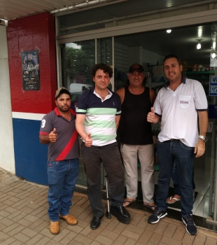  Visita ao amigo Michel em Floraí