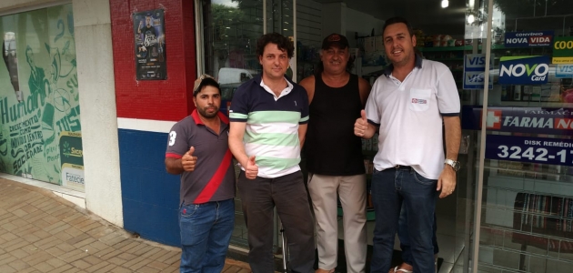  Visita ao amigo Michel em Floraí
