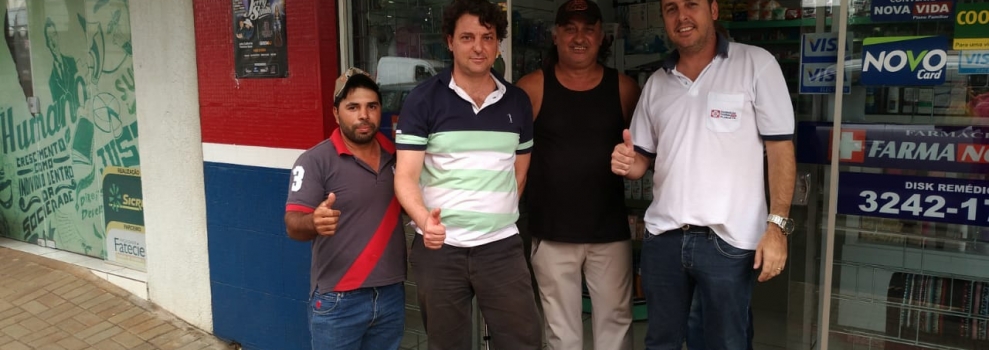  Visita ao amigo Michel em Floraí