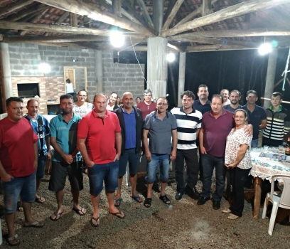 Reunião do MDB no município de Pinhal São Bento.