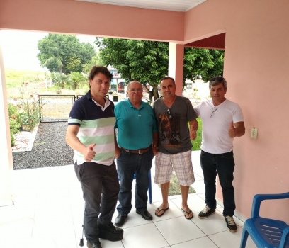 Visita ao Vereador Toninho do MDB de Itapejara D ‘Oeste