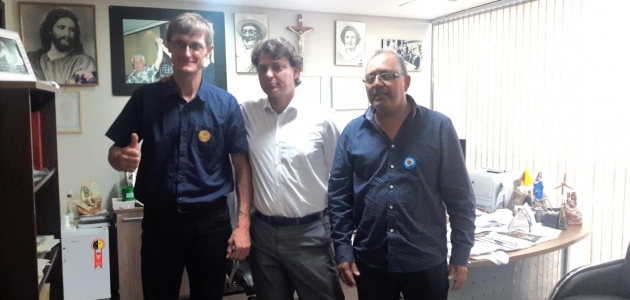 Anibelli Neto recebe visita de lideranças do município de Paulo Frontin.