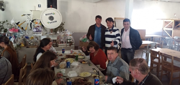 Anibelli Neto prestigia festa na comunidade de Trigolândia no município de Piên.