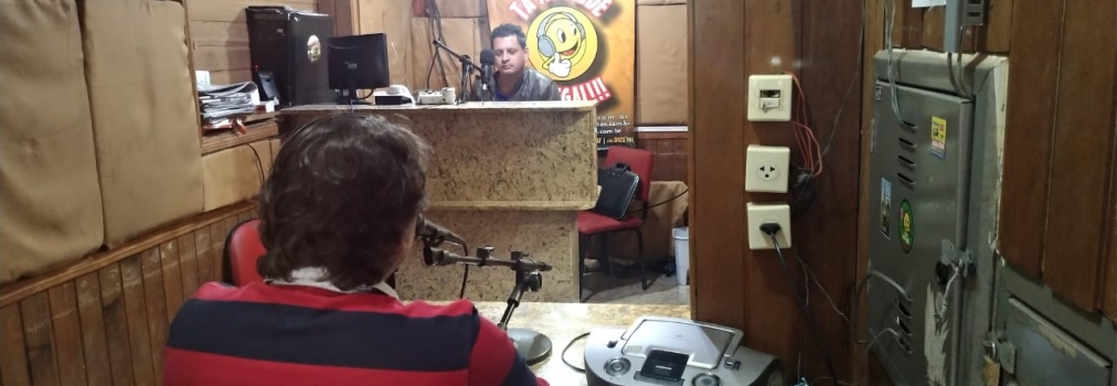 Entrevista para a Rádio 101,9 FM de Paranavaí.