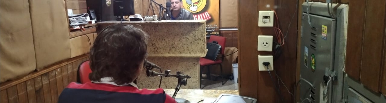 Entrevista para a Rádio 101,9 FM de Paranavaí.