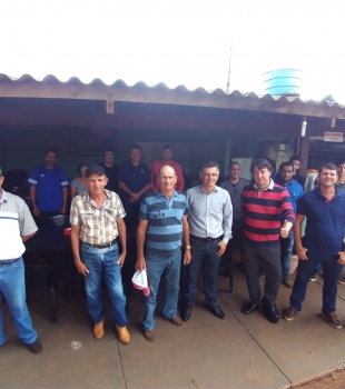 Anibelli visita a cidade de Nossa Senhora das Graças.