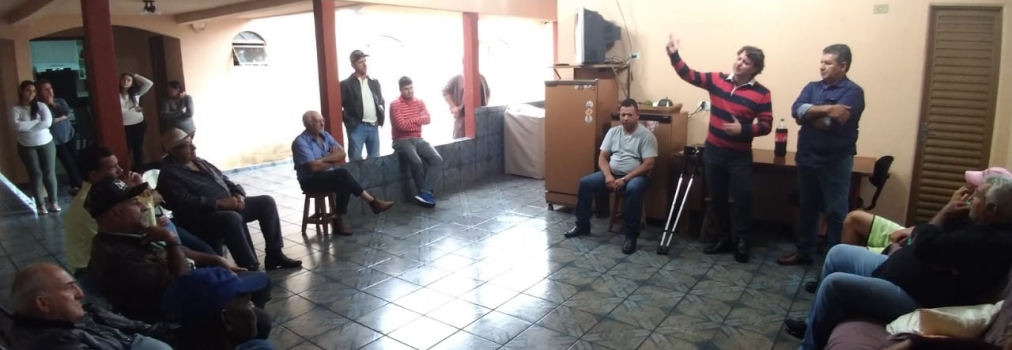 Deputado Anibelli Neto visita amigo do Município de Ângulo.