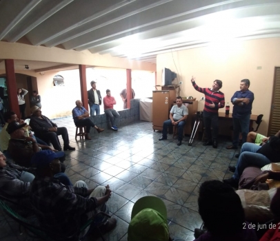 Deputado Anibelli Neto visita amigo do Município de Ângulo.