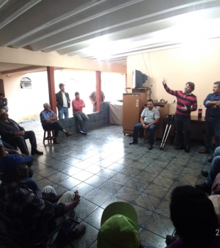 Deputado Anibelli Neto visita amigo do Município de Ângulo.