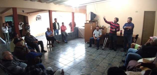 Deputado Anibelli Neto visita amigo do Município de Ângulo.