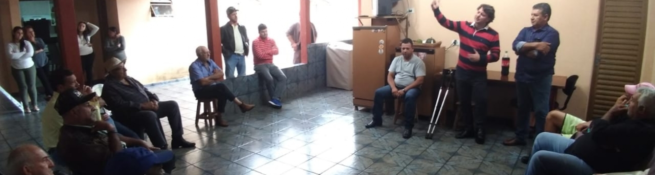 Deputado Anibelli Neto visita amigo do Município de Ângulo.