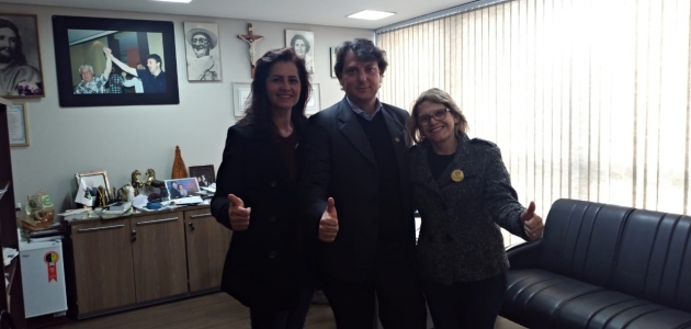 Anibelli Neto recebe a visita das vereadoras do MDB de Tuneiras do Oeste