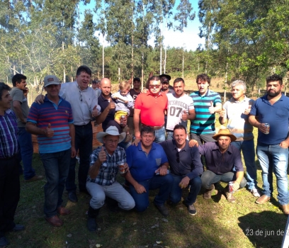 Comemorando o Aniversário do ex-prefeito Jôse do município de Doutor Ulysses.