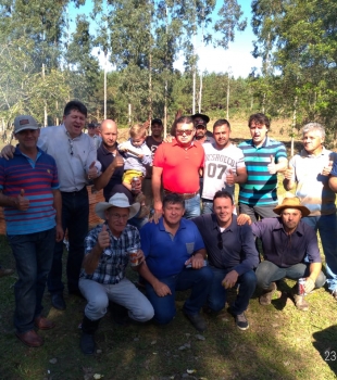 Comemorando o Aniversário do ex-prefeito Jôse do município de Doutor Ulysses.