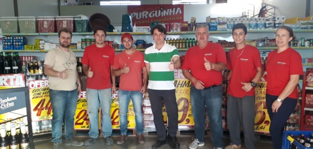 Anibelli Neto visita o vereador Purga do MDB da Lapa.