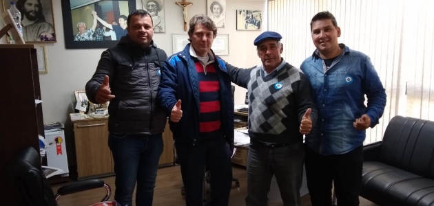 Visita dos amigos de Guaraqueçaba.