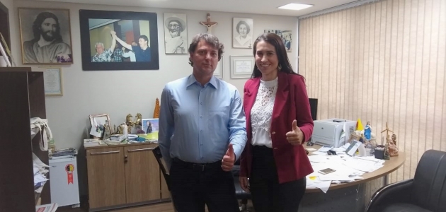 Anibelli recebe Candidata a vice-governadora pelo MDB na chapa do João Arruda.