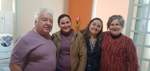 Visita à Vereadora Jandira, do Município de Loanda