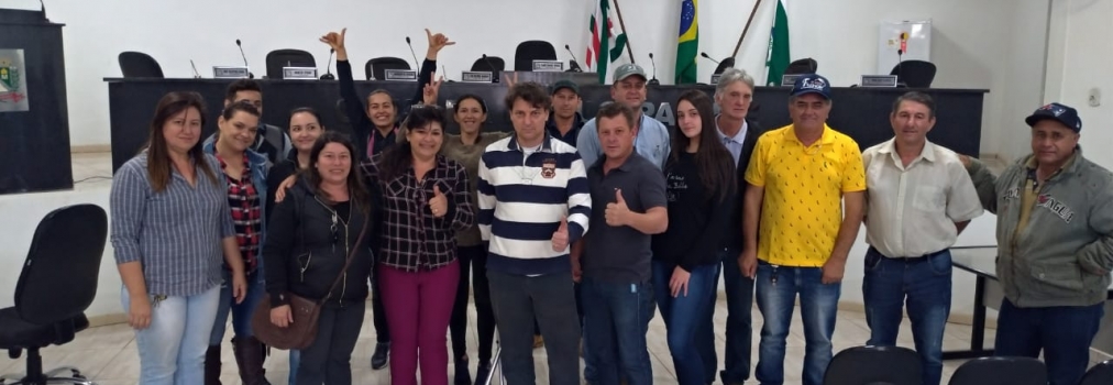 Visita aos amigos em Santa Maria do Oeste.