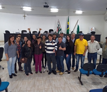 Visita aos amigos em Santa Maria do Oeste.