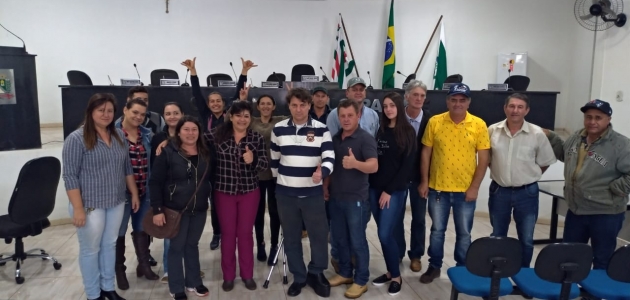 Visita aos amigos em Santa Maria do Oeste.