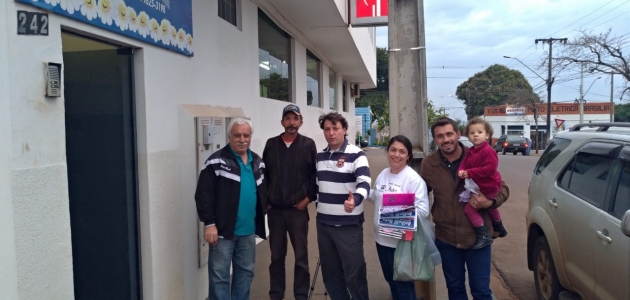 Visita ao Vereador Geber Addi.