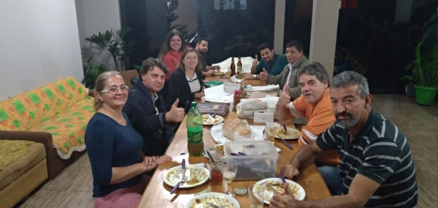 Visita na cidade Luiziana