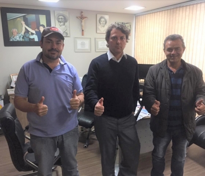 Visita dos companheiros de Ibaiti e Conselheiro Mairinck