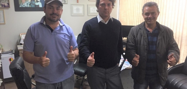 Visita dos companheiros de Ibaiti e Conselheiro Mairinck