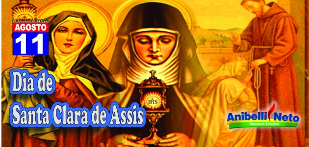 Dia de Santa Clara de Assis