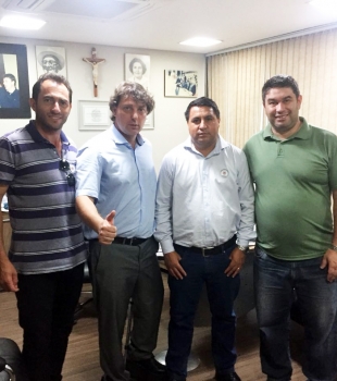 Visita dos amigos de Pinhais.