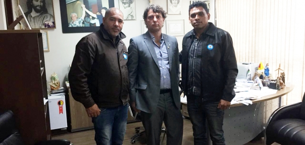 Anibelli Neto recebe a visita dos amigos de Piraquara.