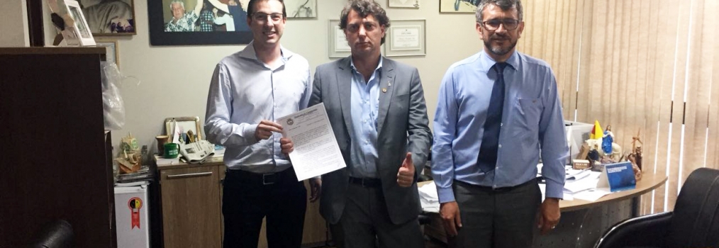 Anibelli Neto recebe prefeito de Chopinzinho