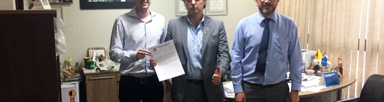 Anibelli Neto recebe prefeito de Chopinzinho