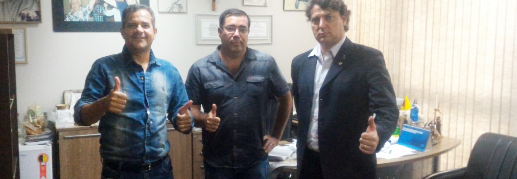 Anibelli recebeu a visita do vice-prefeito Frazinho do Município Rio Bom.