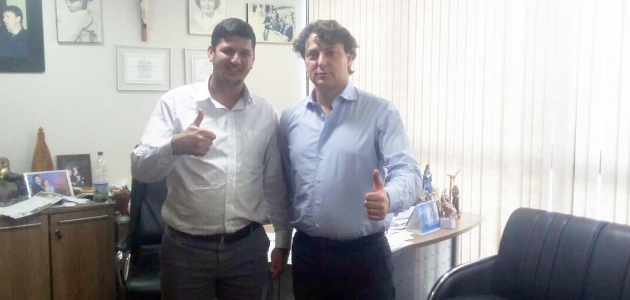 Presidente da Câmara de Vereadores de Mauá da Serra visitou o Deputado Anibelli Neto.
