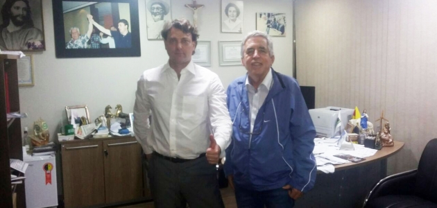  Deputado Anibelli Neto recebeu seu amigo Milton Muzulon de São Jorge do Ivaí.