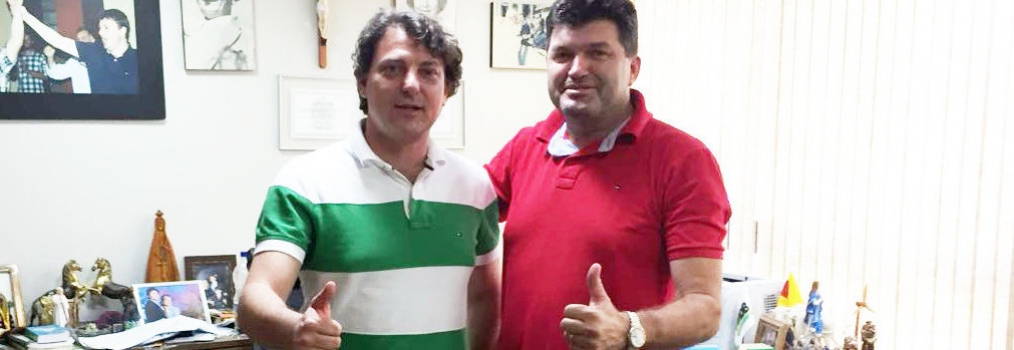 Anibelli recebeu a visita do amigo Nilson Martins ex-prefeito de Atalaia.