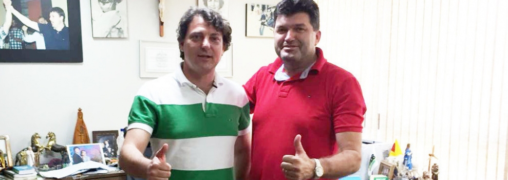 Anibelli recebeu a visita do amigo Nilson Martins ex-prefeito de Atalaia.