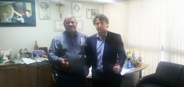 Anibelli recebeu a visita do Prefeito de Nova Aliança do Ivaí Adir Schmitz.