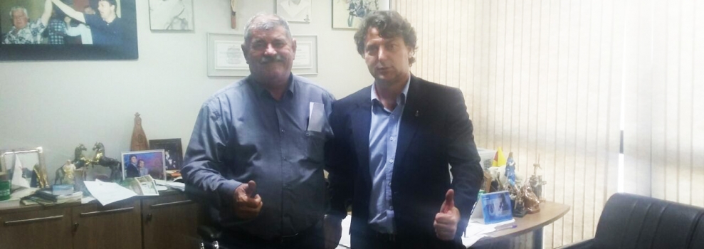 Anibelli recebeu a visita do Prefeito de Nova Aliança do Ivaí Adir Schmitz.