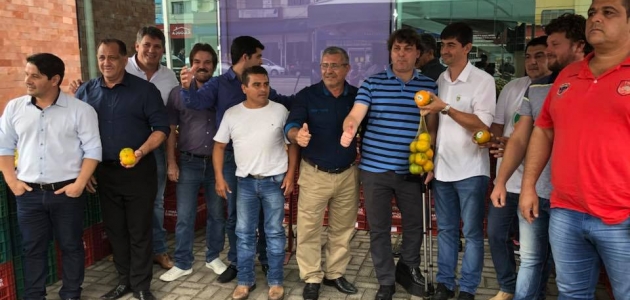 Anibelli Neto participa do lançamento do Selo de qualidade Poncã do Vale do Ribeira em Curitiba.